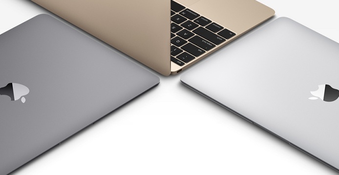 新MacBook的三种颜色