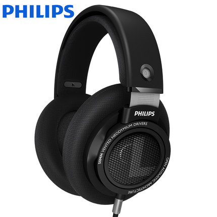国行Philips飞利浦 SHP9500 头戴式耳机 HIFI发烧50mm低阻直推