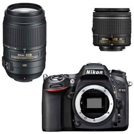 Nikon尼康 D7100 单反双镜头套机