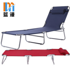 蓝漫 专业加强折叠床午休床躺椅 办公室午睡床简易三折床