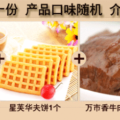 猪肉脯200g+牛肉干100g+牛肉都脯+肉枣+华夫饼