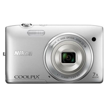 NIKON 尼康 Coolpix S3500 便携数码相机 银色