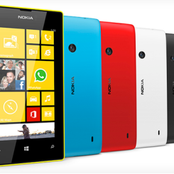 NOKIA诺基亚 Lumia 520 WP8 3G智能手机 WCDMA/GSM