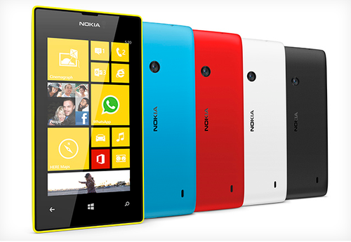 NOKIA诺基亚 Lumia 520 WP8 3G智能手机 暮黑 WCDMA/GSM