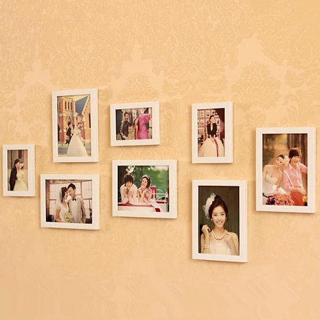 一面墙 创意组合照片墙 8个相框(11款可选)