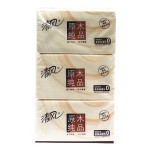 清风原木纯品系列2层抽抽取式面纸 200*3包 买四送二
