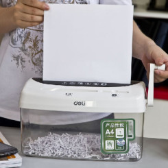 得力 9935 手摇式碎纸机