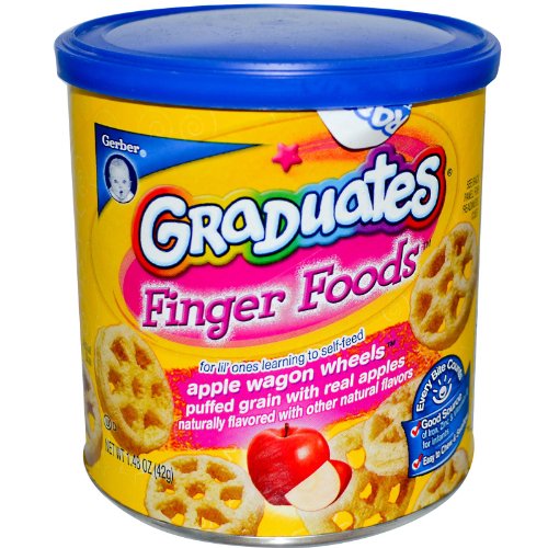 Gerber 嘉宝 苹果味车轮米饼 42g*4罐(原装进口)+亨氏磨牙棒64g