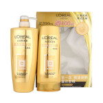 一号店:欧莱雅精油润养洗发露700ml+润发乳400ml