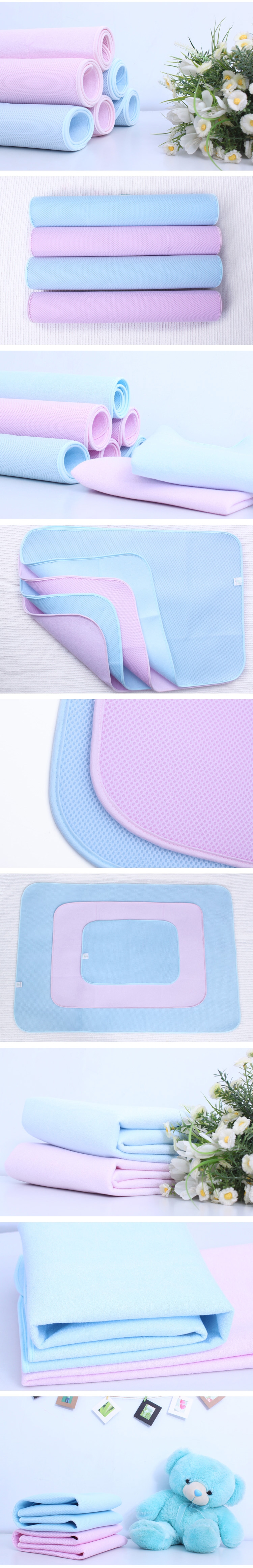 婴儿隔尿垫 3D隔尿垫 尿垫 婴儿宝宝竹纤维隔尿垫