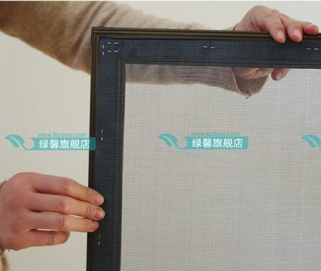 绿馨 玻璃纤维防蚊隐形窗纱 防蚊窗纱网