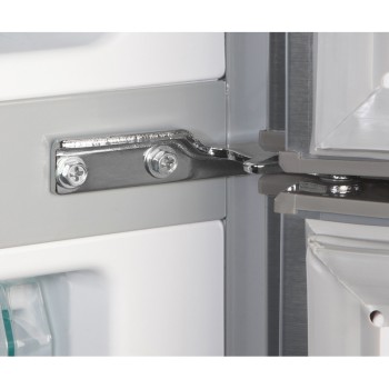 SKYWORTH 创维 BCD-108H 108升 双门冰箱(拉丝银)