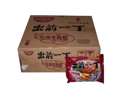出前一丁 红烧牛肉味即食方便面(香港进口)100g*30包