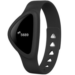 Star我动 智能手环 蓝牙4.0 运动追踪器 可穿戴设备 计步器 黑色