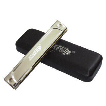 EASSTTOP 东方鼎 22孔 T22专业演奏口琴 赠琴布