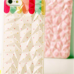 iphone4S/5S水立方3D彩绘铅笔 豹纹手机壳