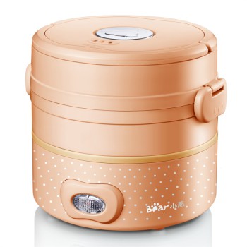 小熊DFH-S2033 双层多功能电热饭盒1.3L 