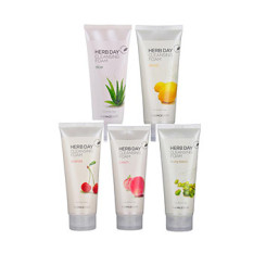 TheFaceShop菲诗小铺水蜜桃/柠檬/绿豆/樱桃/芦荟洁面乳