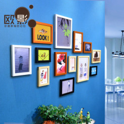 13框创意照片墙  照片组合