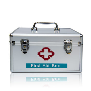 金隆兴 B016家用医药急救箱 铝合金9/12/14/16寸多层药箱