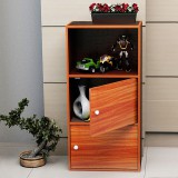 双箭 瑞斯得三层带门收纳柜 SJ-1701