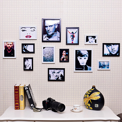 13框创意照片墙