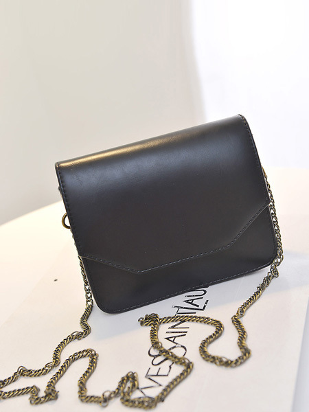 韩版复古单肩斜挎链条包