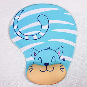 梦天 卡通创意游戏鼠标垫 天然硅胶护腕防鼠标手