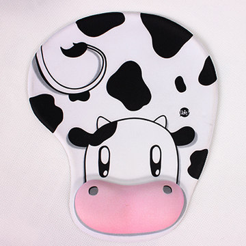 梦天 卡通创意游戏鼠标垫 天然硅胶护腕防鼠标手