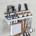 XOGOLO 太空铝 厨房置物架 调味架