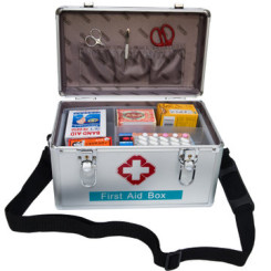 金隆兴 B016家用医药急救箱 铝合金9/12/14/16寸多层药箱