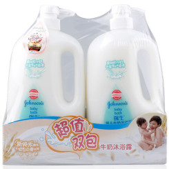 Johnsons Baby 强生婴儿牛奶沐浴露 1L双包装