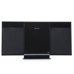 Panasonic松下 SC-HC27GK-K iPod/iPhone/USB/CD 迷你音响 黑色