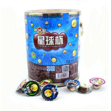 休闲零食品巧克力浆饼干桶装 1000g 