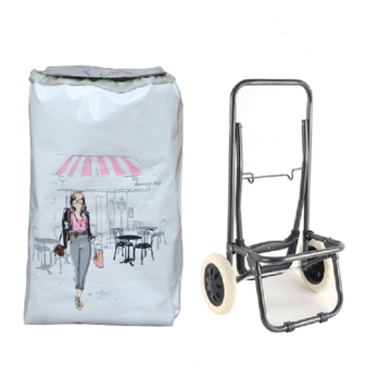 购物手拉车便携折叠行李车