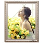 镜界世家 欧式实木10寸相框 支架挂式两用