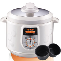 SUPOR苏泊尔CYYB50YA810-100电压力锅(5L、机械版、双胆)