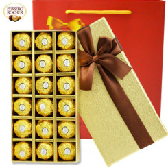 Ferrero 费列罗 巧克力 18粒礼盒装 七夕情人节礼物生日创意零食