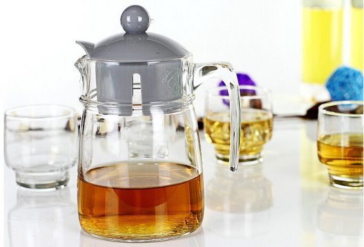 弓箭LUMINARC乐美雅康尼钢化玻璃茶具经济装H8604五件套