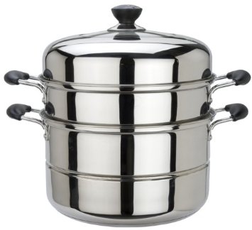 MAXCOOK美厨 不锈钢28CM复底二层蒸锅MCZ-28