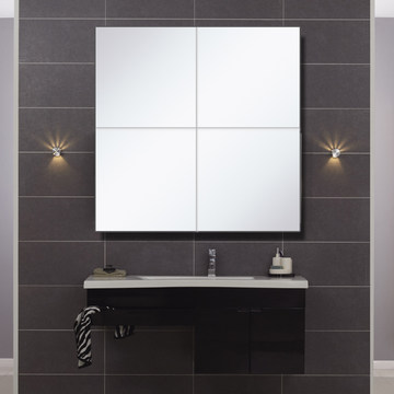 岱岳 无框组合试衣镜 寝室宿舍穿衣镜子