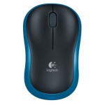 Logitech罗技 M185无线鼠标 黑色蓝边