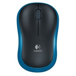 Logitech罗技 M185无线鼠标 黑色蓝边