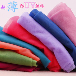 夏季糖果色性感隐形防UV裤袜