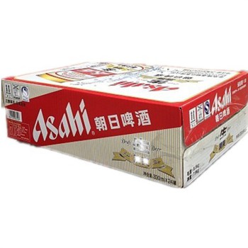 Asahi朝日啤酒 清爽生 330ml*24听 整箱装