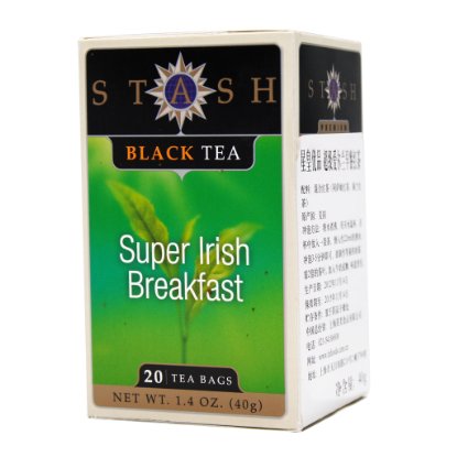 STASH星皇优品超级爱尔兰早餐红茶2g*20袋(美国进口)