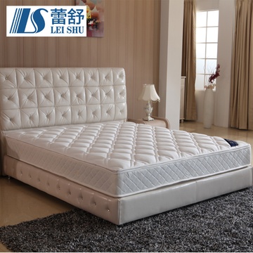蕾舒LEISHU乳佳宝 精钢弹簧进口天然乳胶床垫(白 180X200cm)