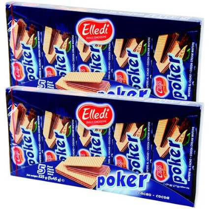 Elledi 爱利地 可可味威化饼225g