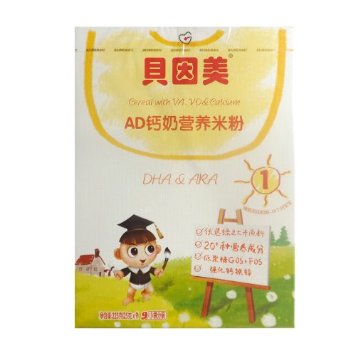 贝因美 AD钙奶营养米粉1段 225g
