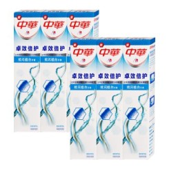 中华 卓效倍护炫闪皓白牙膏180g*6支装